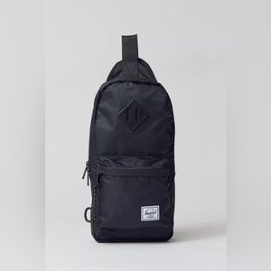 Herschel Supply Co. Heritage Crossbody Shoulder Bag, Black, EUC
